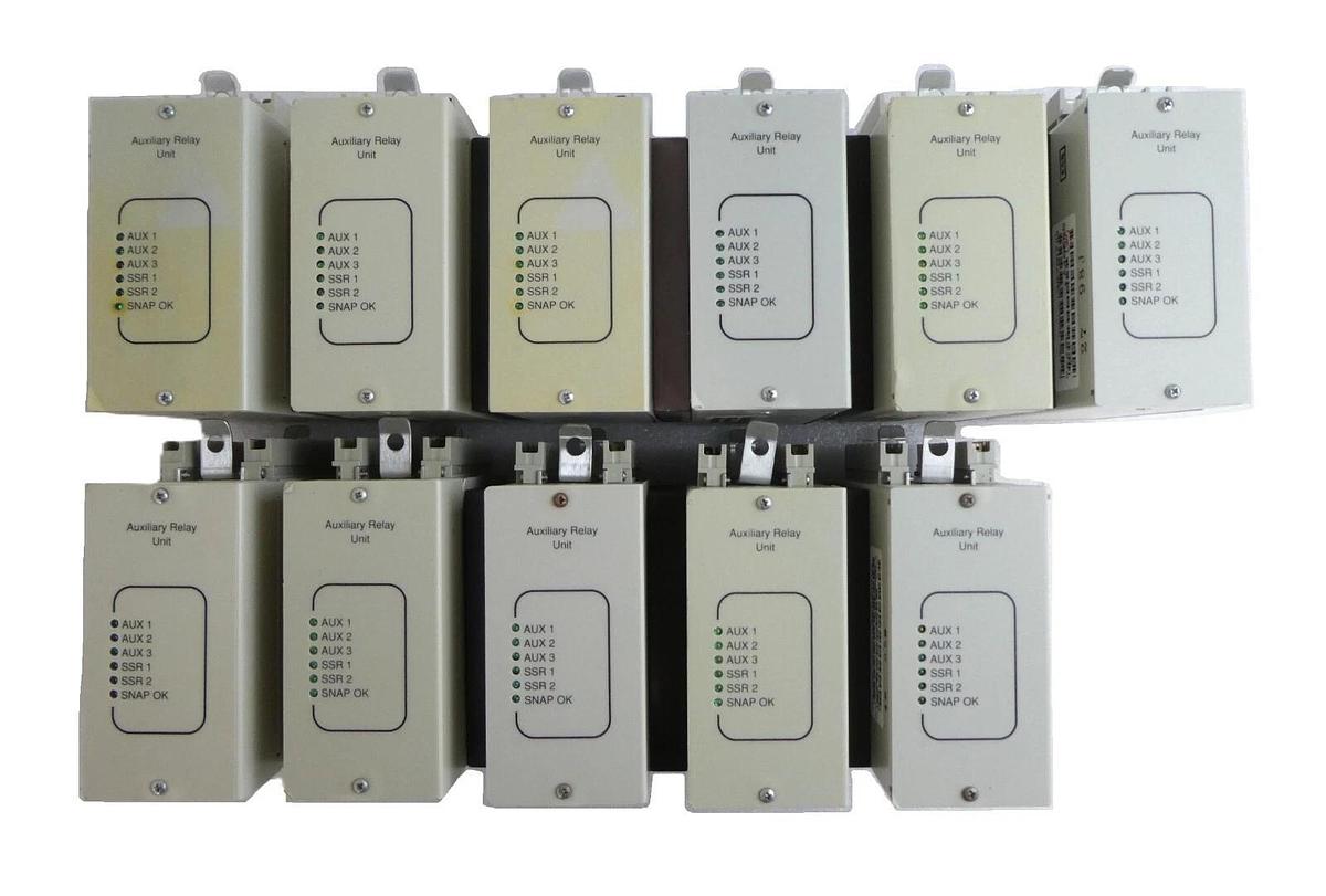 Used SCP Global Technologies 3270171G Auxiliary Relay Unit Reseller Lot of 11 Working