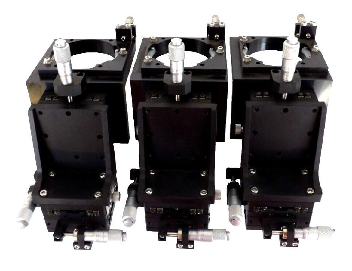 Used Suruga Seiki Manual XY Stage Assembly B21-60C B11-60AZ Lot of 3 RXP-1200 Working