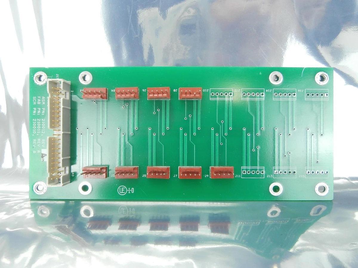 Used ASM Advanced Semiconductor Materials 201012 Connector Board PCB ETMI 201011 Used