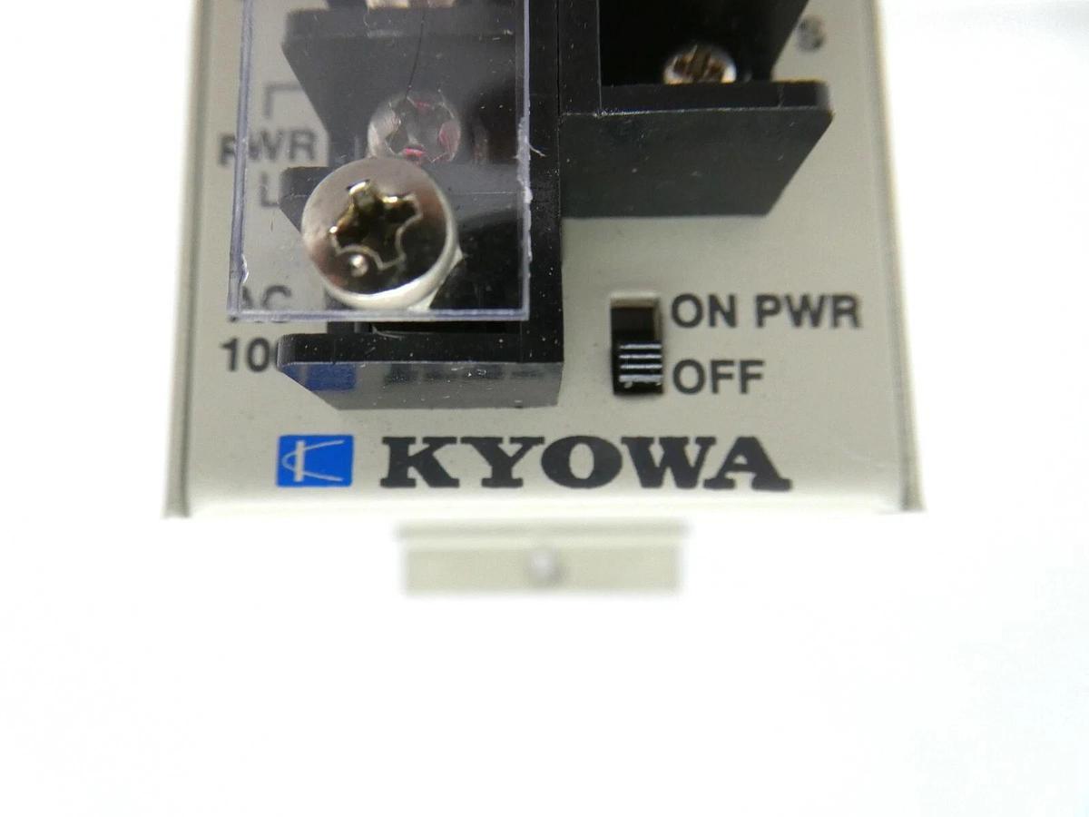 Used Kyowa 122100040 Instrumentation Amplifier WGA-100A Hitachi M-712E Working Spare
