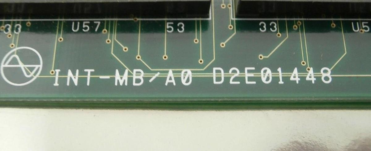 Used Kokusai Electric D2E01448 #2 TIME/PLD Processor PCB Card INT-MB 60068 Working