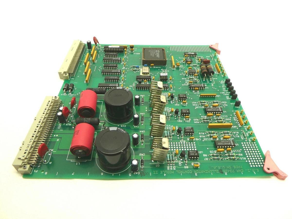 Used ESI Electro Scientific Industries CKA 73435 Illuminator Control PCB Card Working