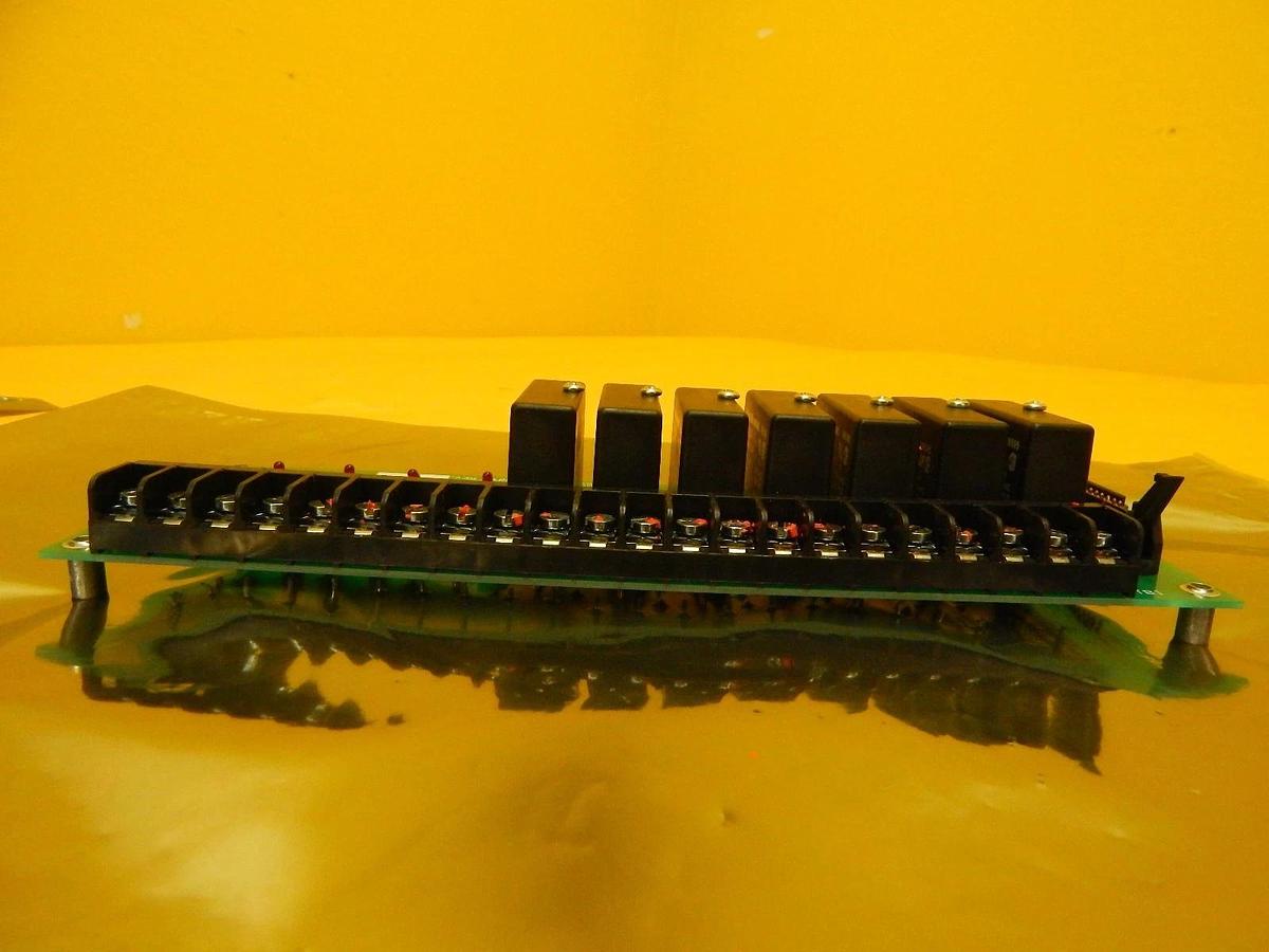 Used AMAT Applied Materials 0100-09040 7 Relay SSR AC Control Board PCB Used Working
