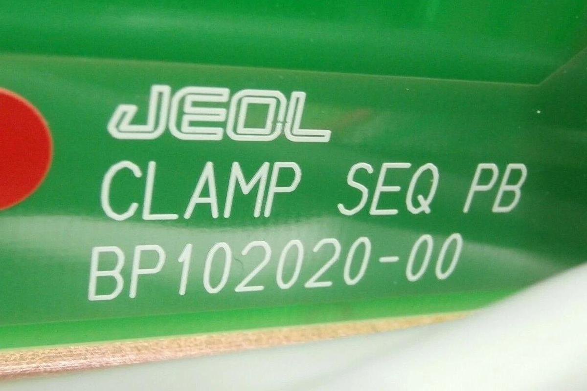 Used JEOL CLAMP CONT CCT Controller PCB Assembly BP102020-00 JWS-2000 SEM Working