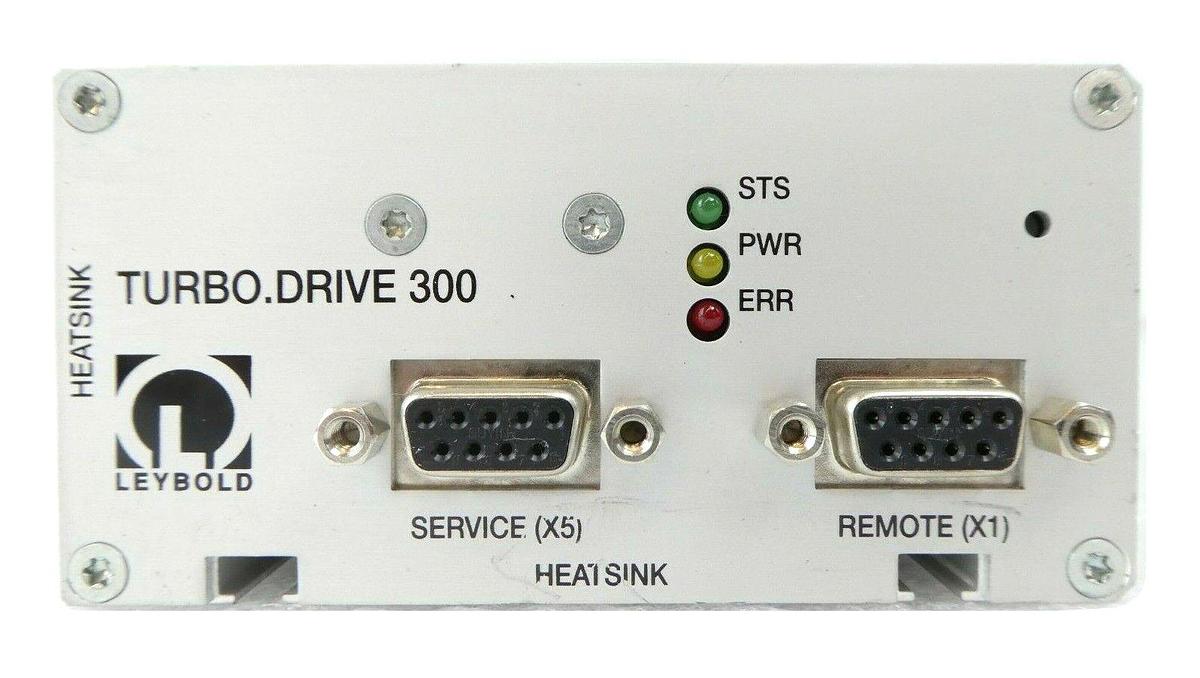 Used TD300 Leybold 800072V0001 Turbomolecular Pump Controller TURBO.DRIVE 300 Working