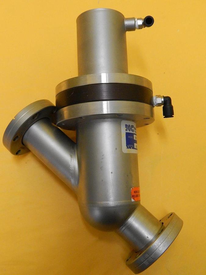 Used Nor-Cal Products CSTVP-1502-CF-S12 Pneumatic Straight-Through Poppet Valve Used