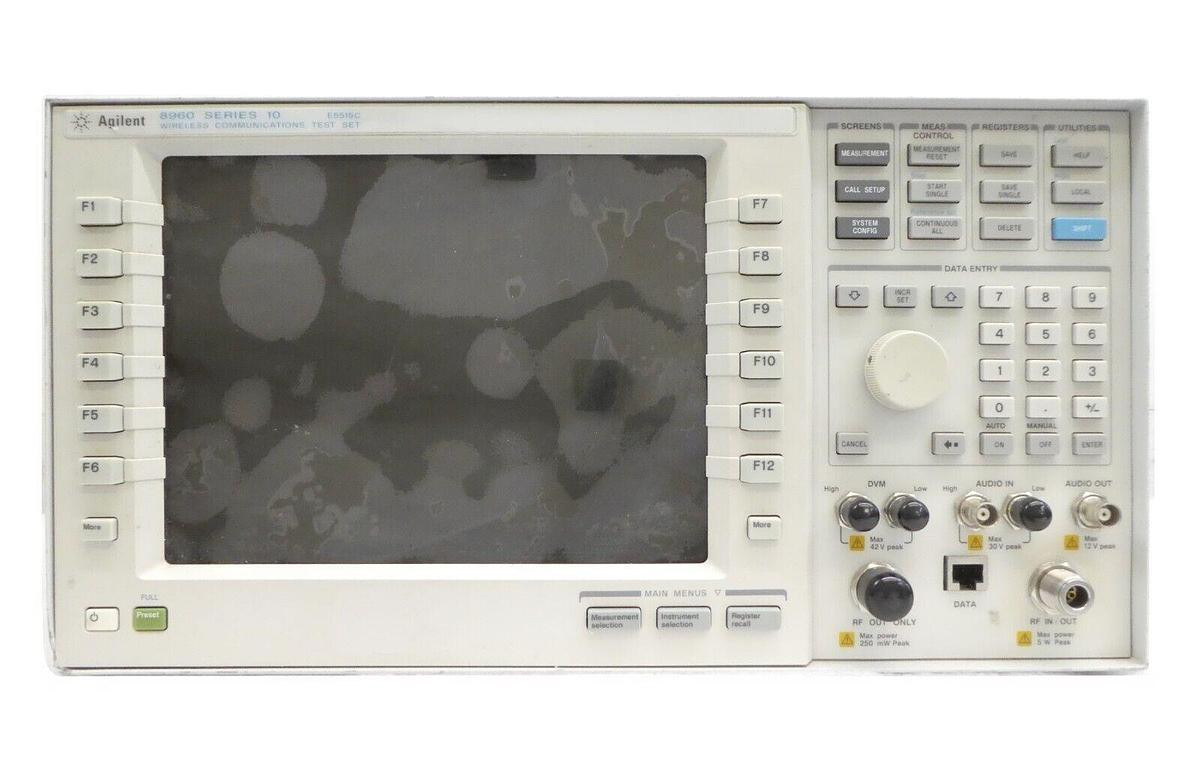 Used Agilent E5515C Wireless Communications Test Set 8960 002 003 58C Spare Working