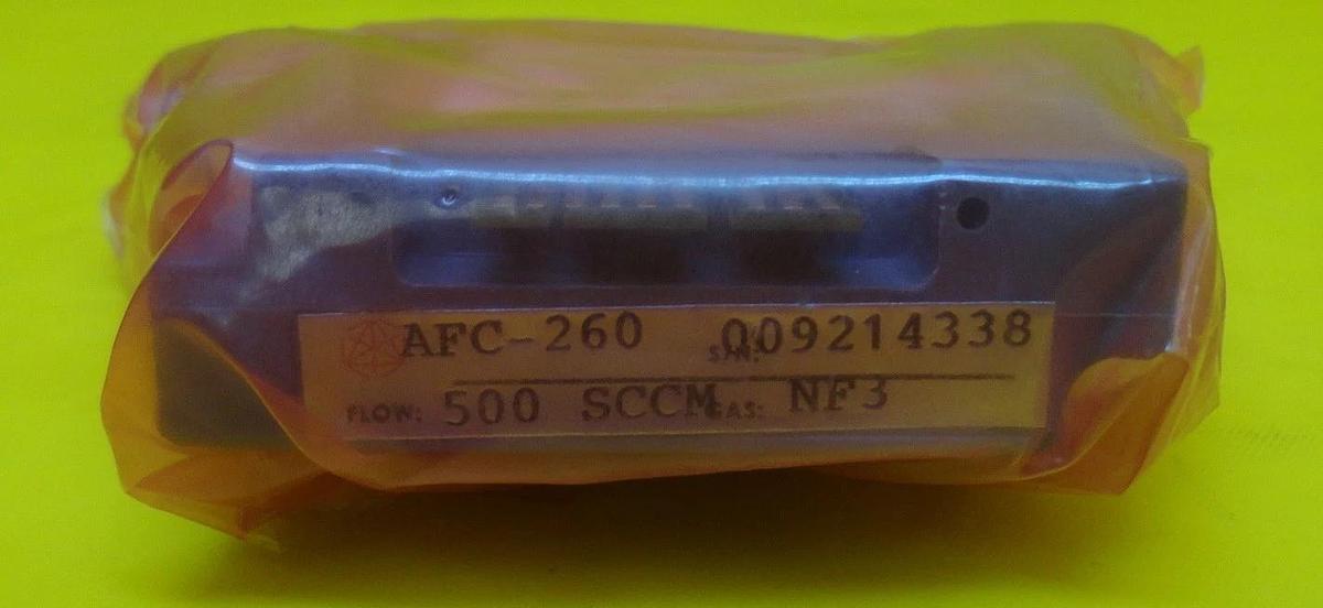 Used Qualiflow AFC-260 Mass Flow Controller MFC 54-106859A83 500 SCCM NF3 Used