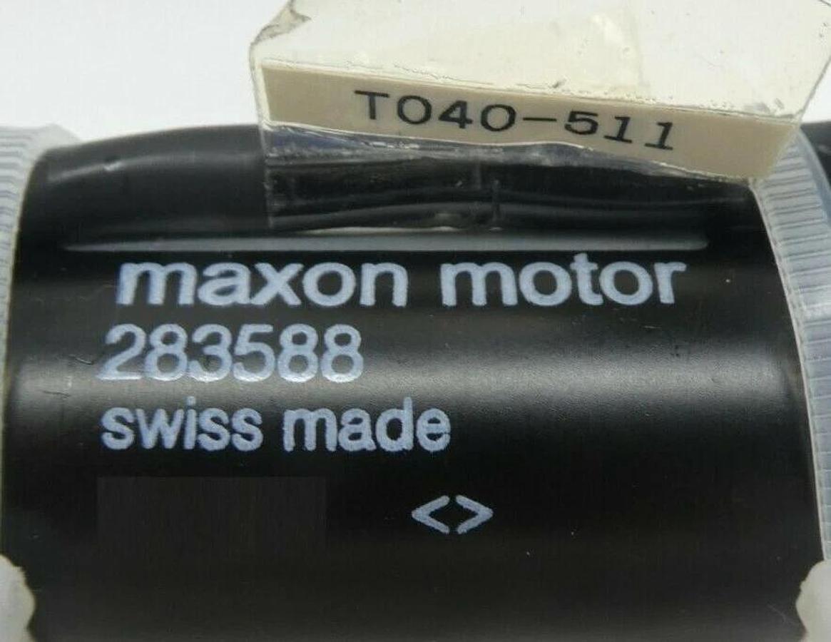Used Maxon Motor 283588 DC Motor 4S602-433 NSR FX-601F Working Surplus