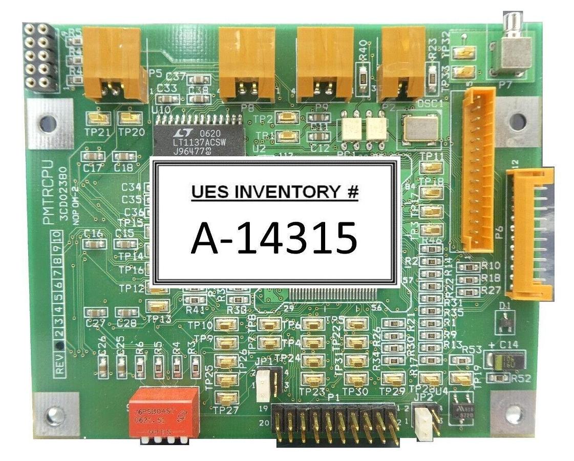 Used Hitachi Kokusai Denki 3CD02380 CPU Processor PCB PMTRCPU Mikro Sonic Working