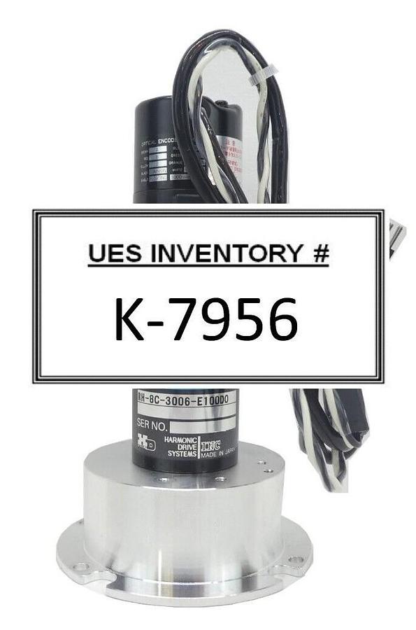 Used Harmonic Drive Systems RH-8C-3006-E100D0 Servo Actuator Nikon NSR Series Working