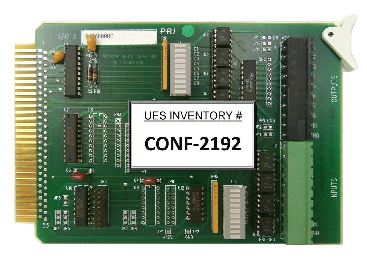 Used PRI Automation PB00459 PCB Card Brooks Automation BM70600RC Working Surplus