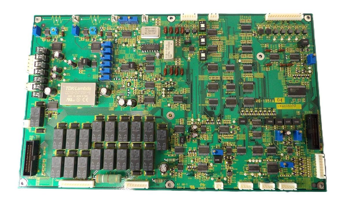 Used Daihen RG-1351A04 RF Generator Interface PCB Working Surplus