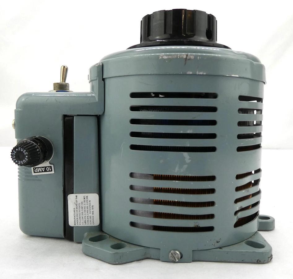 Used Superior Electric 3PN116C Variable Manual Autotransformer Powerstat Working