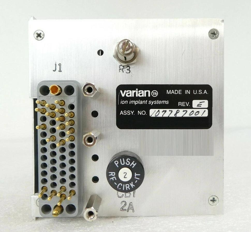 Varian Ion Implant Systems 107787001 Extraction Voltage Control New Surplus