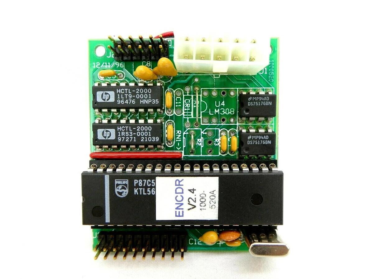 Used SSEC Solid State Equipment 1000-520A ENCDR V2.4 Board PCB Evergreen M20 Working