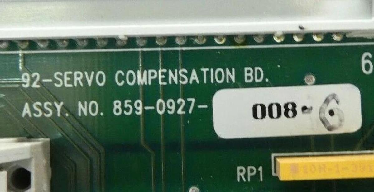 Used ASML 859-0927-008-G Servo Compensation Board PCB 859-0904-006C Working Spare