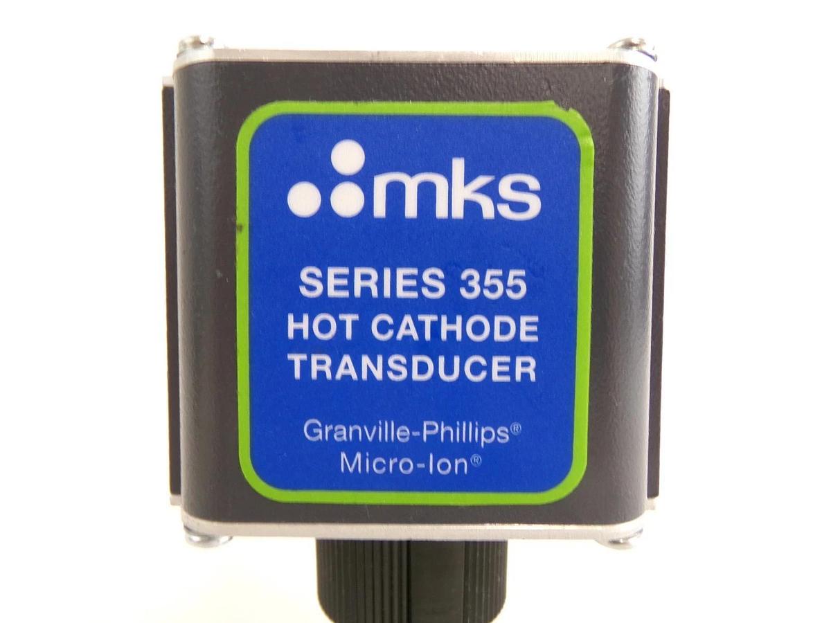 Used Granville-Phillips 355460-0-TD-T-00037 Micro-Ion Gauge Working