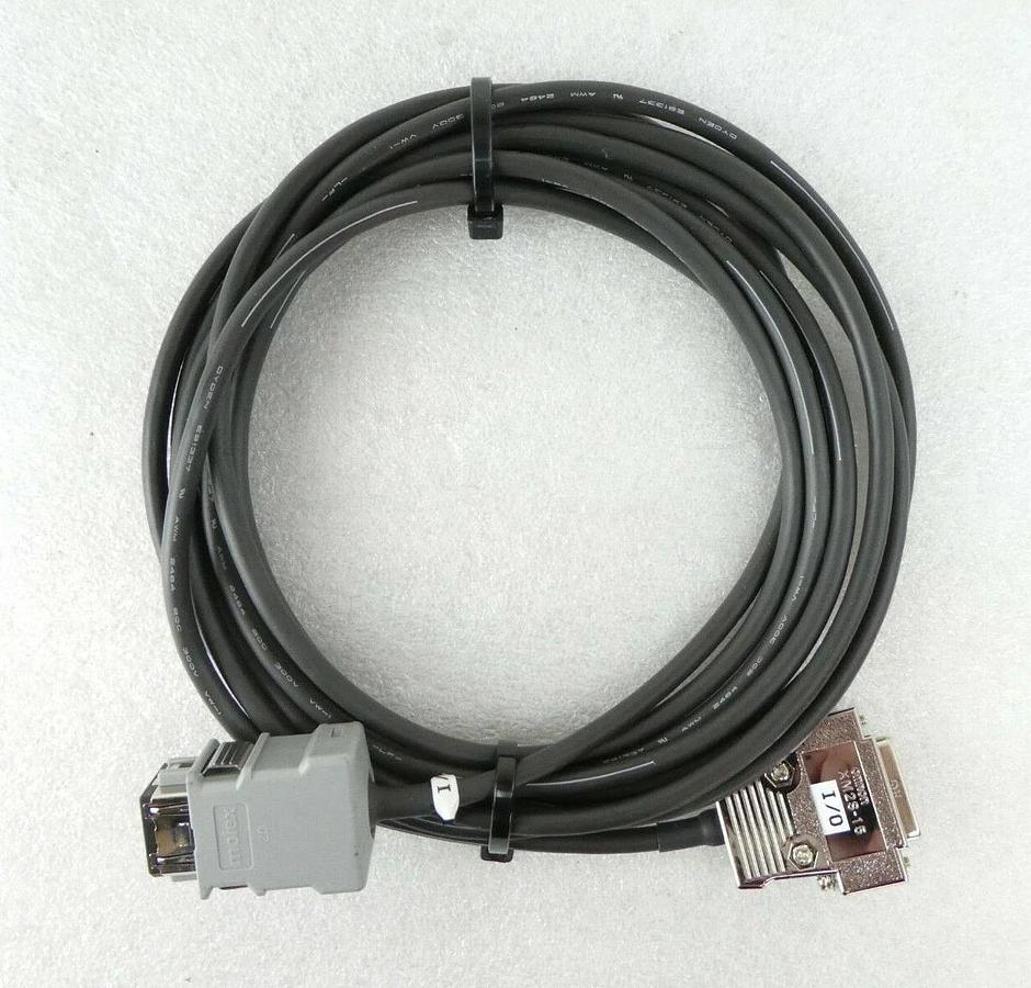 Used Hirata AR-Wn Series Robot Cable Set of 3 MO EN I/O AR-Wn180CL Rudolph F30 Spare