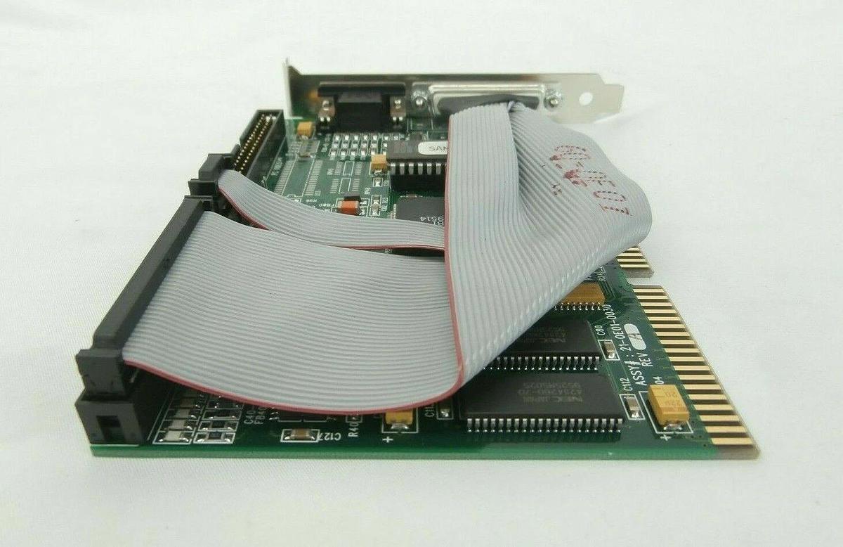 Used Dolch Computer Systems 21-0E01-0030 ISA Video PCB Card 22-0E01-0030 SVG 90S