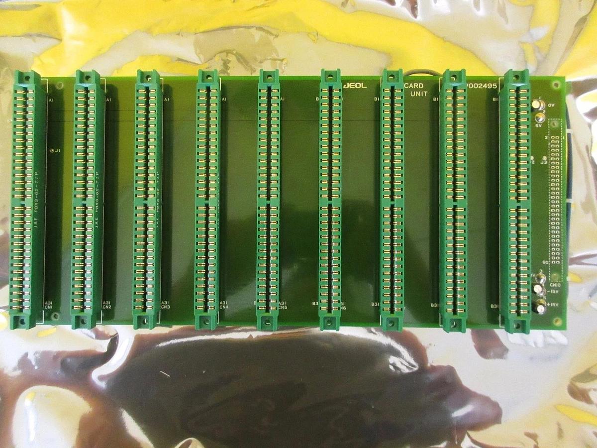 Used JEOL MP002495 CARD UNIT Backplane Board PCB JEM-2010F Used Working