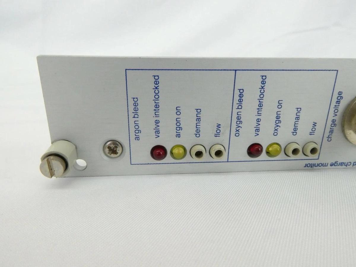Used AMAT Applied Materials 0100-91145 Argon/Oxygen Bleed and Charge Monitor PCB Card