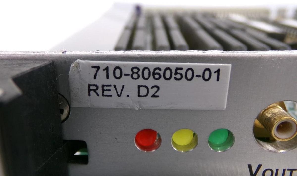 Used KLA Instruments 710-806050-01 IP Video VME PCB Card TEL 3281-000050-11 Working