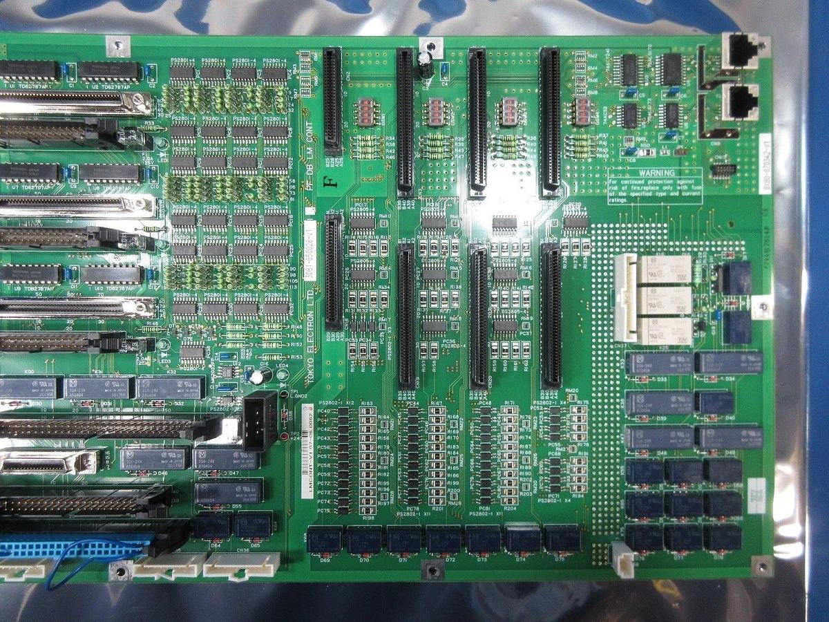 Used TEL Tokyo Electron 3D81-050028-V1 PCB Board PF-DB LM CONT T-3044SS Used