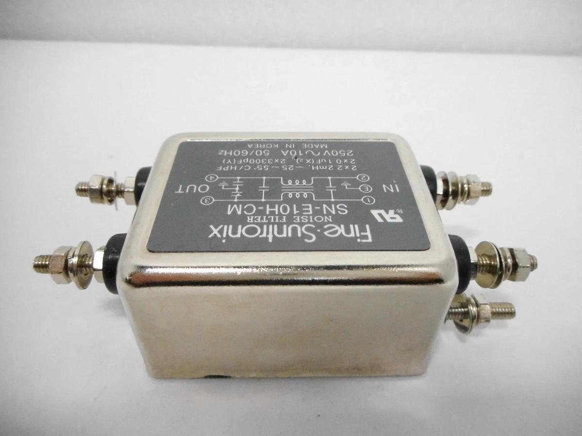 Used Fine Suntronix SN-E10H-CM Noise Filter Reseller Lot of 12 Used Working