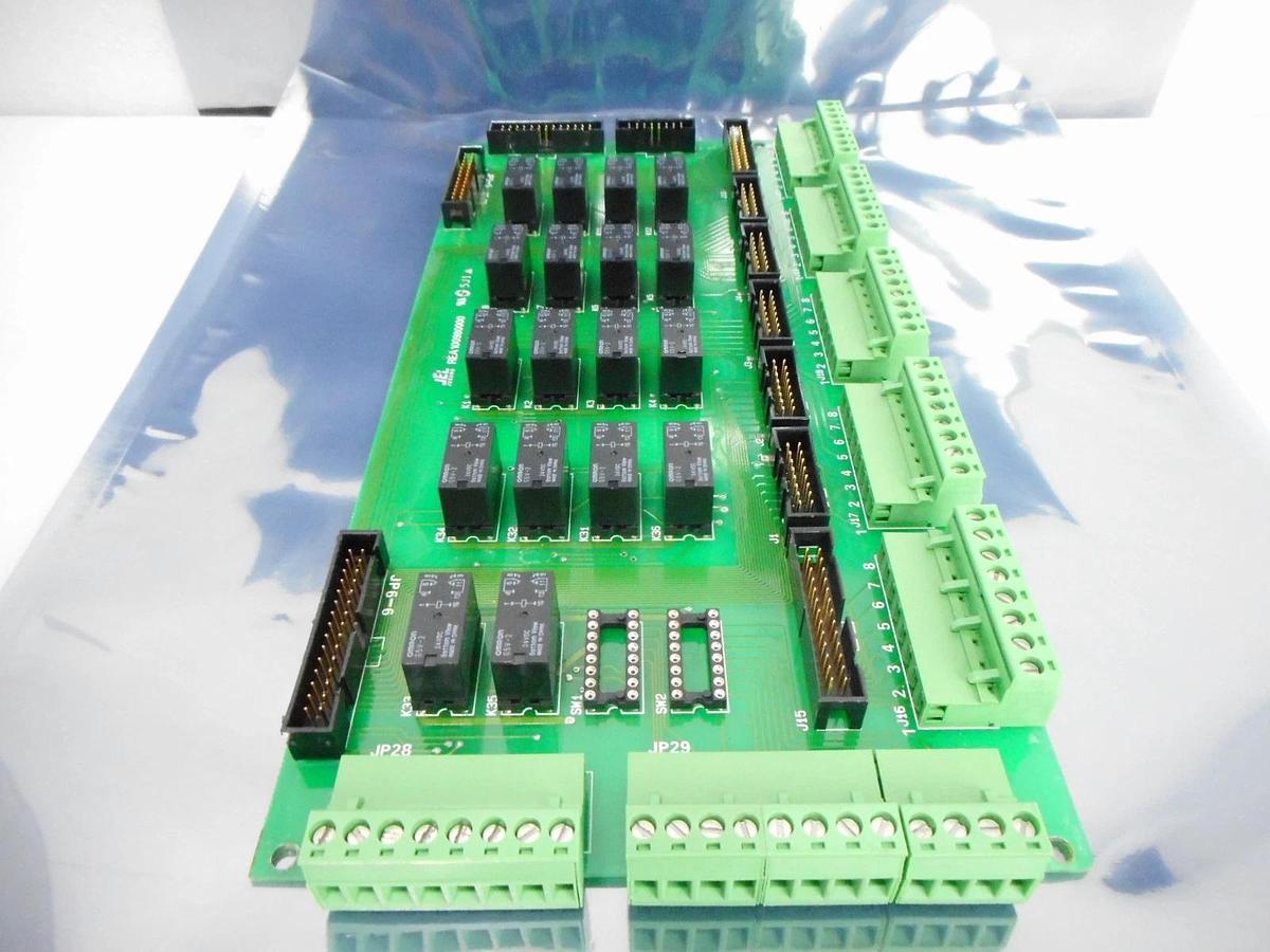 Used JEL Jusung REA100980000 Vacuum Process Interface Board PCB Spare Surplus