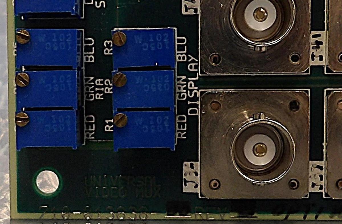 Used KLA Instruments 710-013838-00 Universal Video MUX PCB Working Surplus
