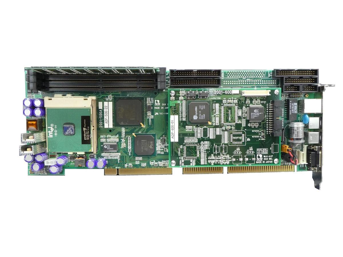 Used DUX ADP-506-22 SBC Single Board Computer PCB Card 2001-506A ADP-600-01 Untested