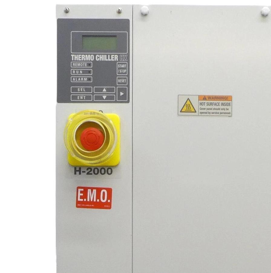 Used H-2000 SMC INR-498-012D-X007 Recirculating Thermo Chiller Tested Working