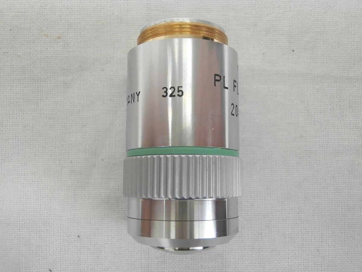 Used Leica 567051 Microscope Objective PL Fluotar 20x/0.45 ∞/- Working Surplus