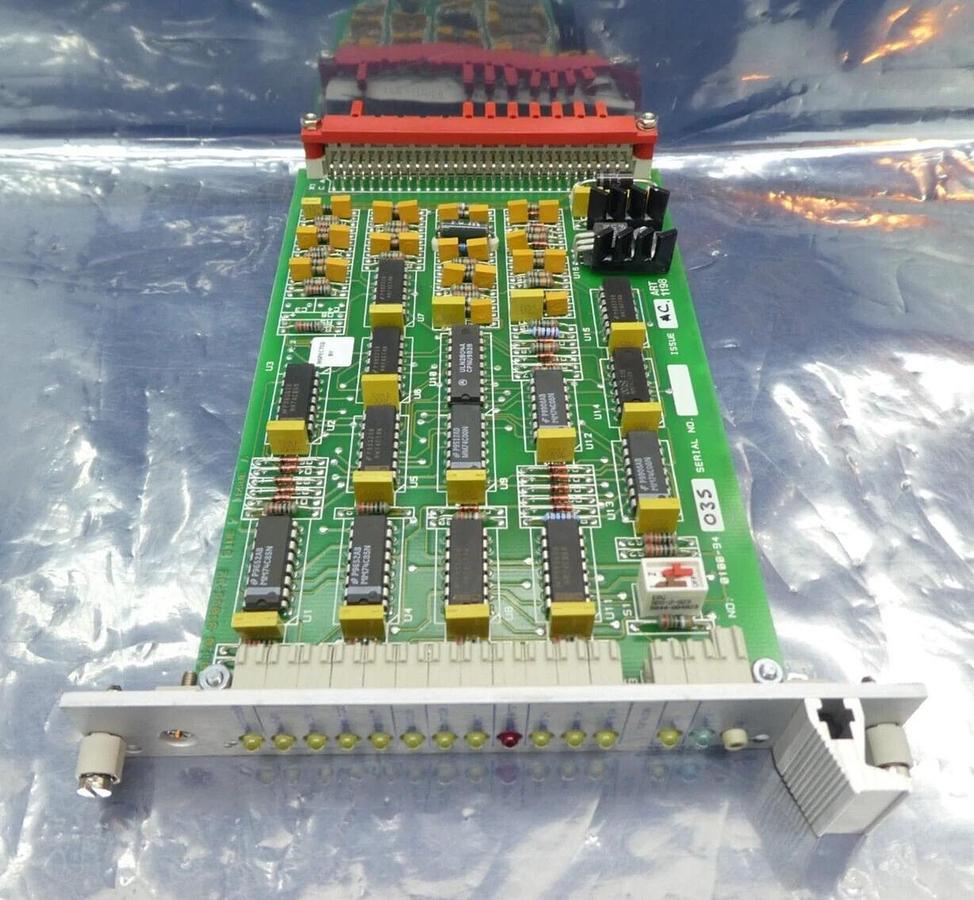 Used AMAT Applied Materials 0100-94035 Orienter Interlock PCB Card Working Surplus