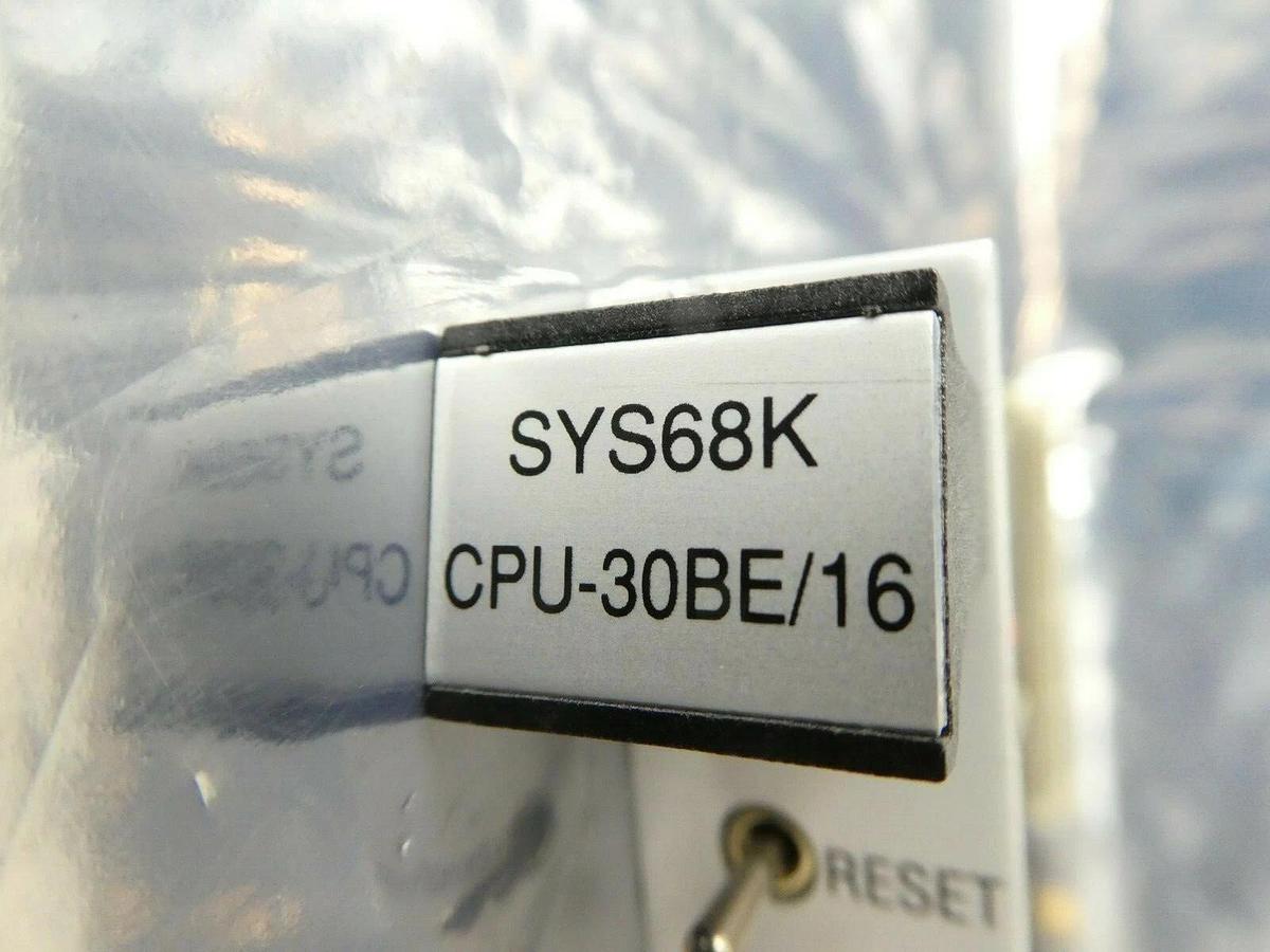 Used Force Computers 102263 CPU Processor VME PCB Card SYS68K/CPU-30BE/16 Bio-Rad Q7