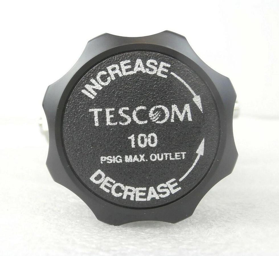 Used Tescom 44-3262JR91-082 Manual Pressure Regulator Lot of 2 Working Surplus