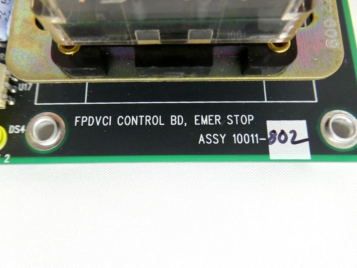 Used Hine Design 10011-802 FPDVCI Control Emergency Stop PCB Lam FPD Continuum Spare