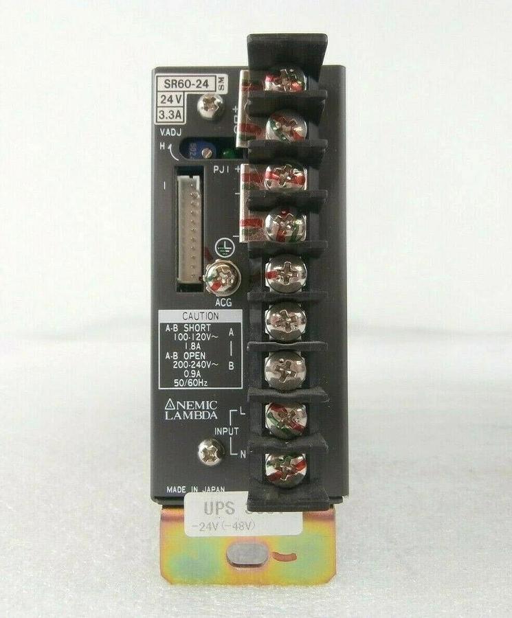Used Advantest T2000 SoC Power Supply Set of 5 Nemic-Lambda SR60-5 SR60-24 Working