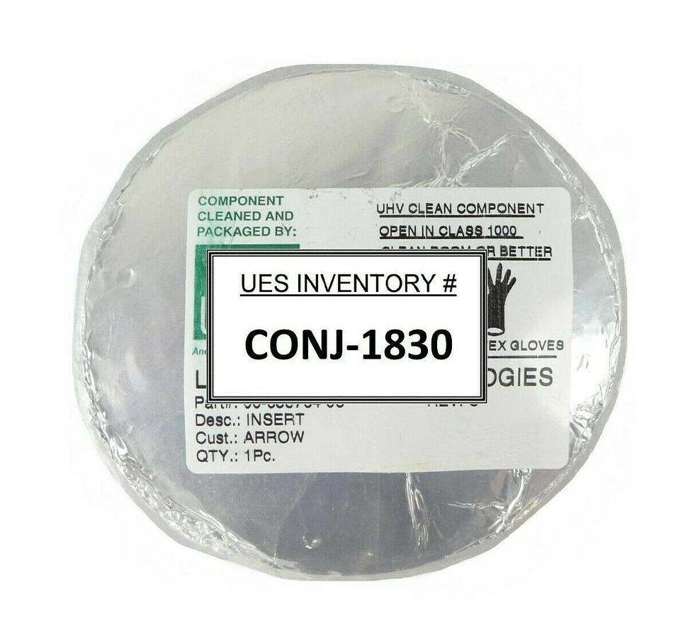 Refurbished Varian Ion Implant Systems 00-683764-03 RF Etch Insert Manufacturer Refurbished