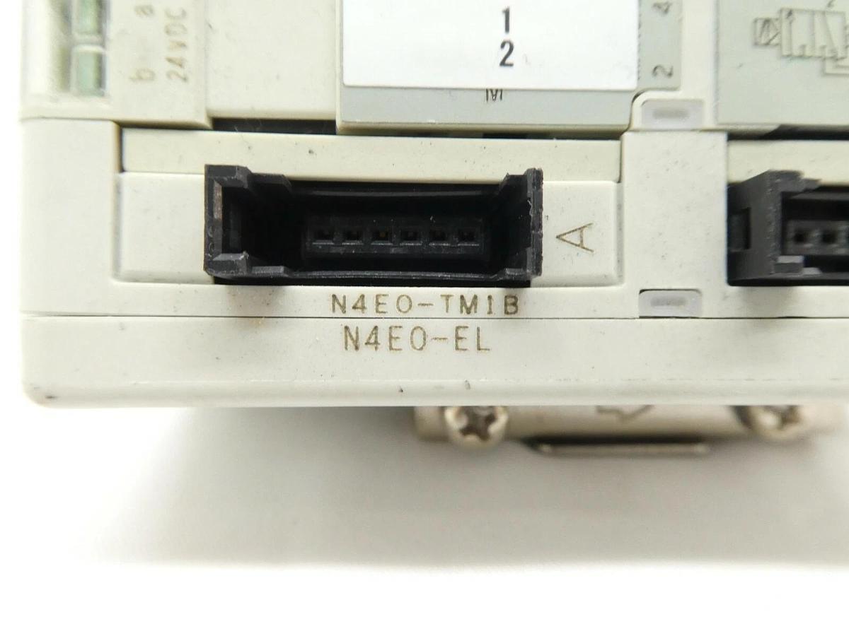 Used CKD N4E0 Series 6-Port Pneumatic Manifold NE40-ER Lot of 2 TEL Lithius Working