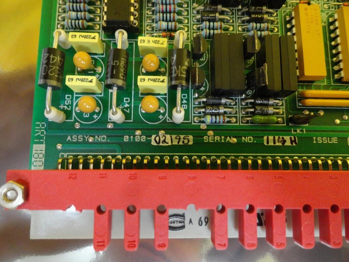 Used AMAT Applied Materials 0100-02195 Gas Interlock 10 Torr SDS PCB Card Used