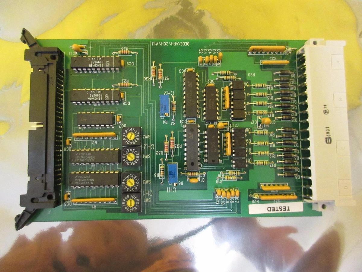Used Bede Scientific Instruments BEDE4PH2CHV1.1 Processor Board PCB Card Used