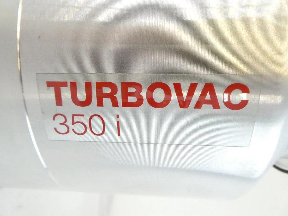 Used TURBOVAC 350i Leybold 830051V1001 Turbomolecular Pump w/Cooling Tested Working