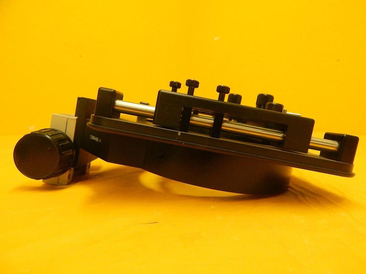 Used Optem 28-90-77 HV Video Microscope Stage Electroglas 4085X Olympus SZ-STP Used