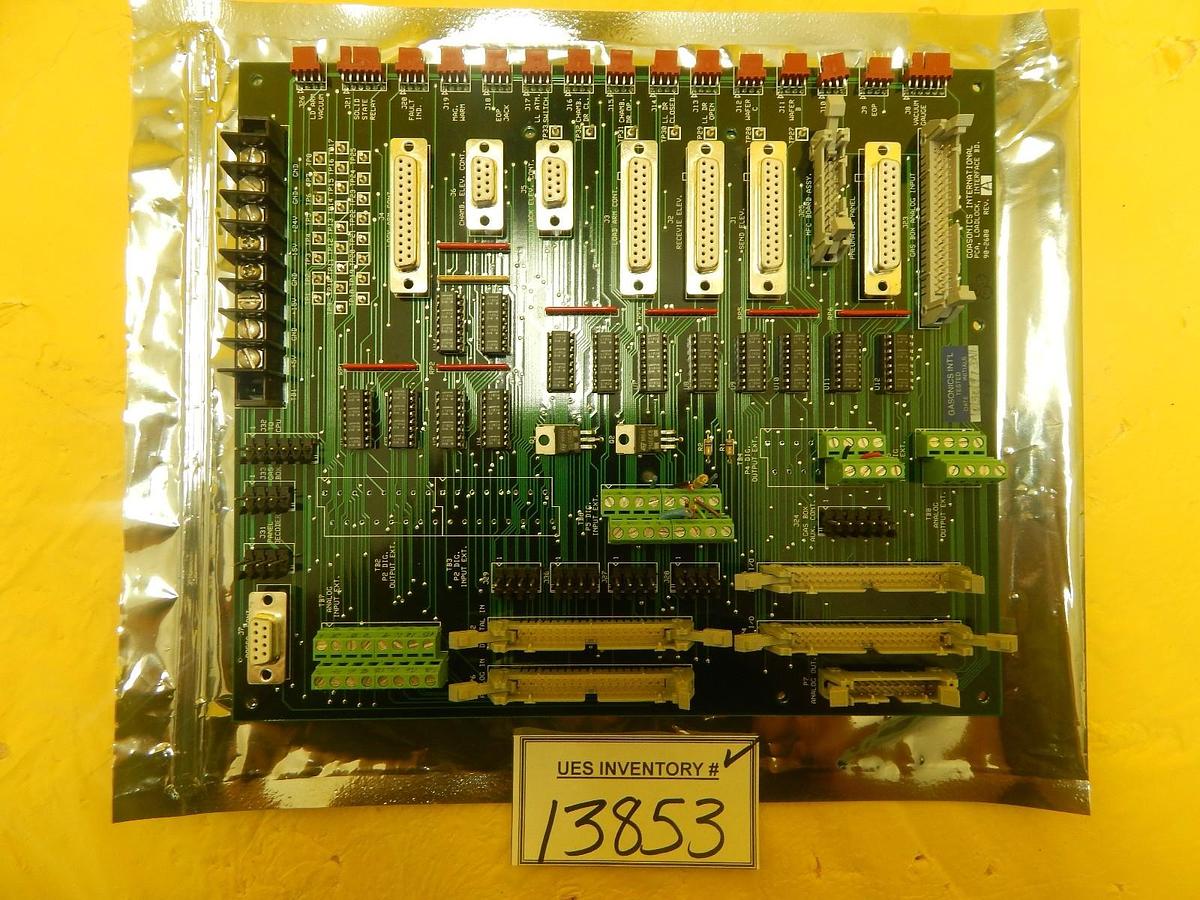 Used GaSonics 90-2608 PCA Loadlock Interface PCB Board Rev. A A-2000LL Used Working
