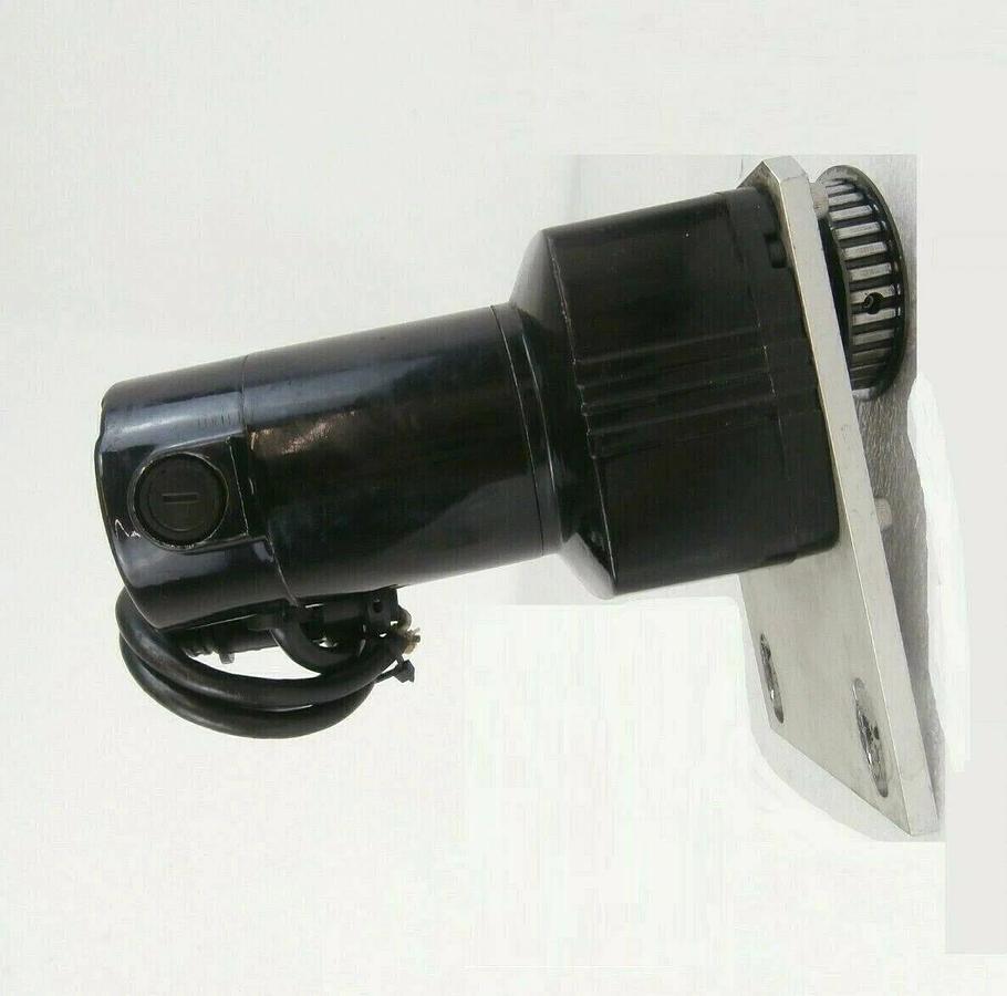 Used Bodine Electric 24A2BEPM-D4 DC Gearmotor Loader Assembly Veeco 1201 Working