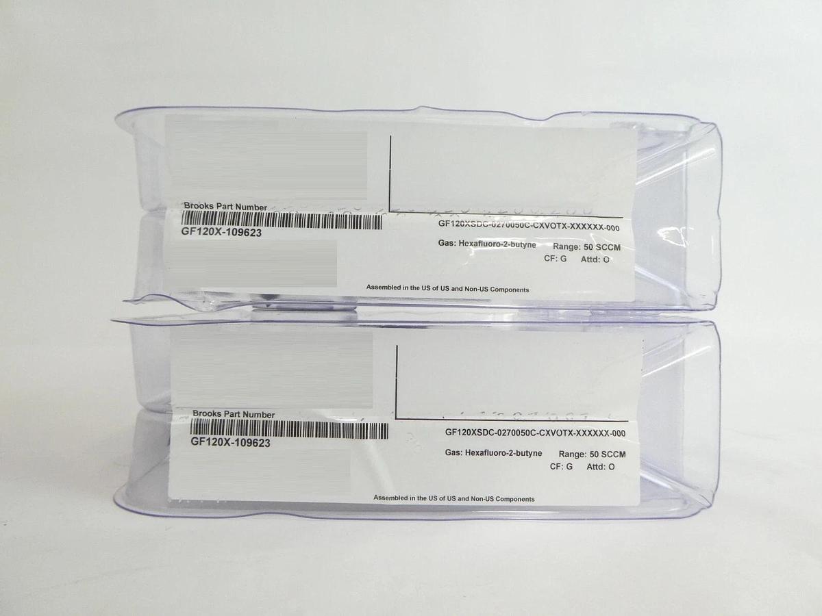 Brooks GF120X-109623 Mass Flow Controller MFC GF120XSD Lot of 4 New
