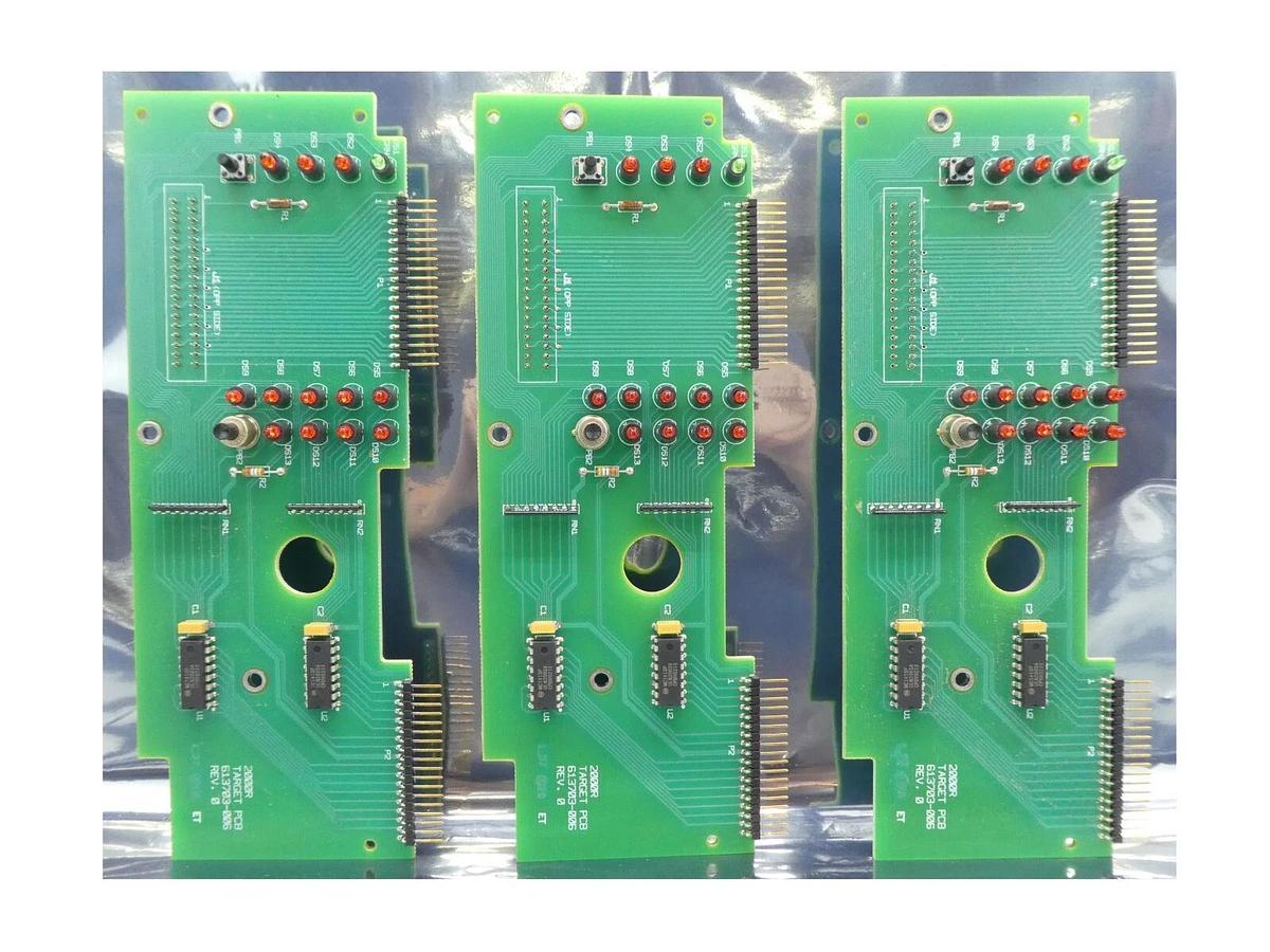 Used ABB 613703-006 Target Interface Board PCB DPU 2000R REF 544 Lot of 3 Working