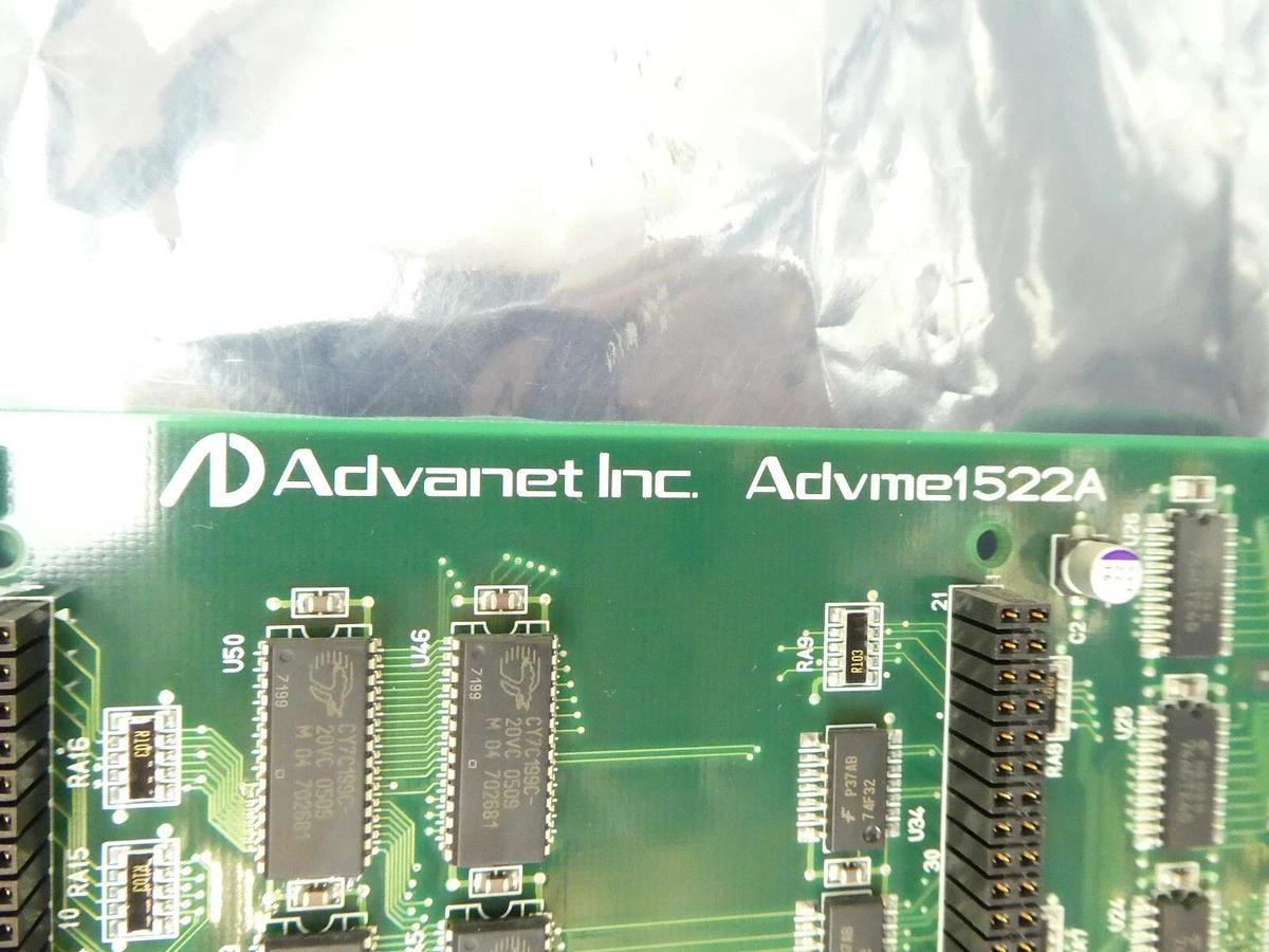 Used Advanet Advme1522A Fiber Optic Interface VMEbus PCB Card Advme 1522A Working